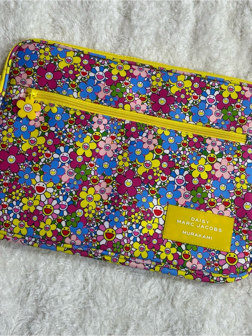Marc Jacobs x Takashi Murakami Daisy laptop case